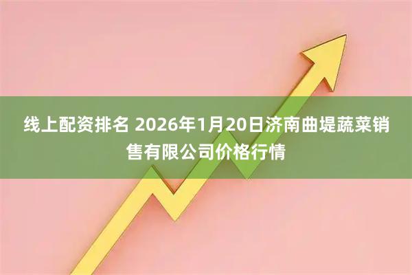 线上配资排名 2026年1月20日济南曲堤蔬菜销售有限公司价格行情